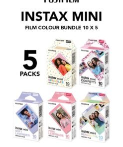 FUJIFILM Instax Mini Instant colour Film bundle  – 50 Sheets