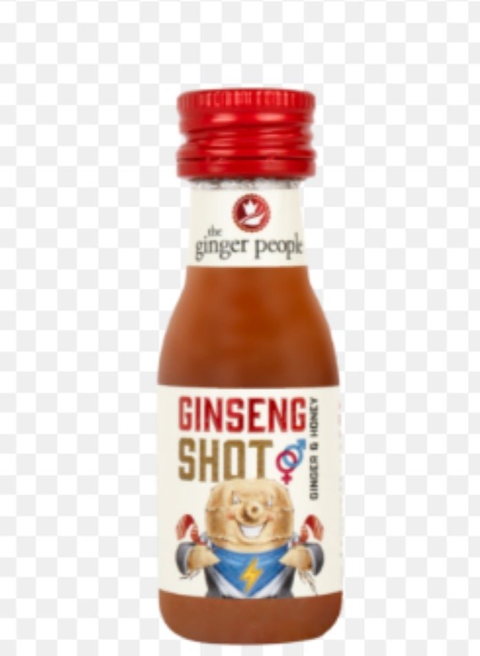 The Ginger People Ginseng Shot Natural Ginseng With Ginger Honey Lemon Juice 30ml