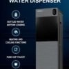 Valshar Bottom Loading Water Dispenser| Normal, Hot and Cold Function, Compressor Cooling, And 3 Taps| Cold Temperature: 4-12 Degrees Celsius; Hot Temperature: 85-95 Degrees Celsius| Perfect For Home And Office| Metallic