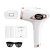 MLAY T4 Ice Cooling Laser Hair Removal Device, 500,000 Flashes/5 Energy Levels/Auto And Manual Modes, Permanent Painless IPL Laser Hair Removal Device for Arm Leg Armpit Bikini Line