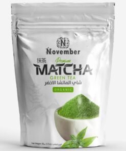 November Premium Organic Matcha, Pure Green Tea Powder – 50g