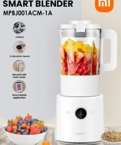 Xiaomi Versatile Smart Blender & Food Processor Hot & Cold Dual-Mode Blending, 9-Speed Precision Control, Ultra-Sharp 8-Leaf Stainless Steel Blade, OLED Touch Display, High-Power Motor, Smart App Connectivity for Effortless Cooking & Smoothies 800 - 950 W MPBJ001ACM-1A White