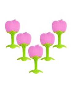 SUNSAR 5Pack Silicone Baby Teether Toys, Chew Straws Toy, Teething Gel,Easy to Clean