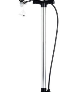 Biella Portable Bicycle Air Pump Tire Inflator  - Floor Tire Hand Foot Activated Pump For Basketball Football Balloons Toys Etc