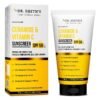 Dr. Sheth's Ceramide And Vitamin C Long lasting Sunscreen SPF 50+ PA++++|For 6 hrs Advanced UV And Tan Protection|No White Cast, Water And Sweat-Resistant|Non-Greasy And Quick-Absorbing |For Women And Men |50g