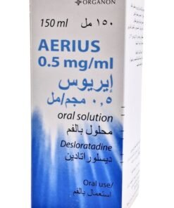 ORGANON Aerius Syrup 150ml (Non-Drowsy Allergy Relief for Children & Adults)