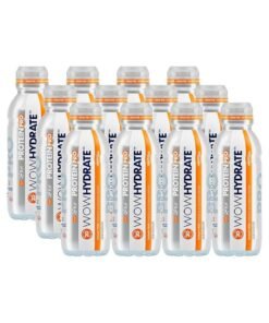WOW Hydrate Protein Pro 20G Collagen Sugar-Free Low-Calorie Vitamin-Enriched Quick Recovery 12 X 500Ml Tropical