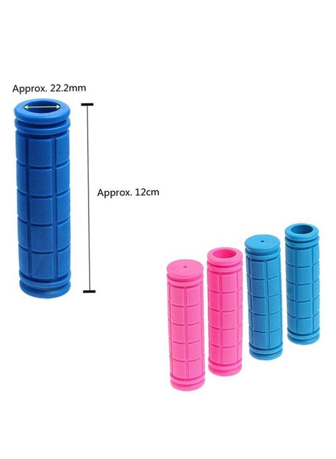 Daytoyz Soft Bicycle Handlebar Grips, Universal Cycling Grips Anti-Slip Rubber Shock-Absorbing Hand Grips Bicycle for Mountain Bike MTB - Image 2