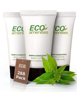 Eco Amenities Travel Size Lotion Bulk  288 Pack 22ml 075 fl oz Tubes  Delight Guests with Refreshing Mini Hand Lotion Travel Size Toiletries  Individually Packed for AirBnBs Hotels Gyms Spas