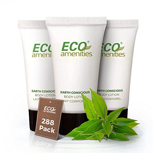 Eco Amenities Travel Size Lotion Bulk 288 Pack 22ml 075 fl oz Tubes Delight Guests with Refreshing Mini Hand Lotion Travel Size Toiletries Individually Packed for AirBnBs Hotels Gyms Spas