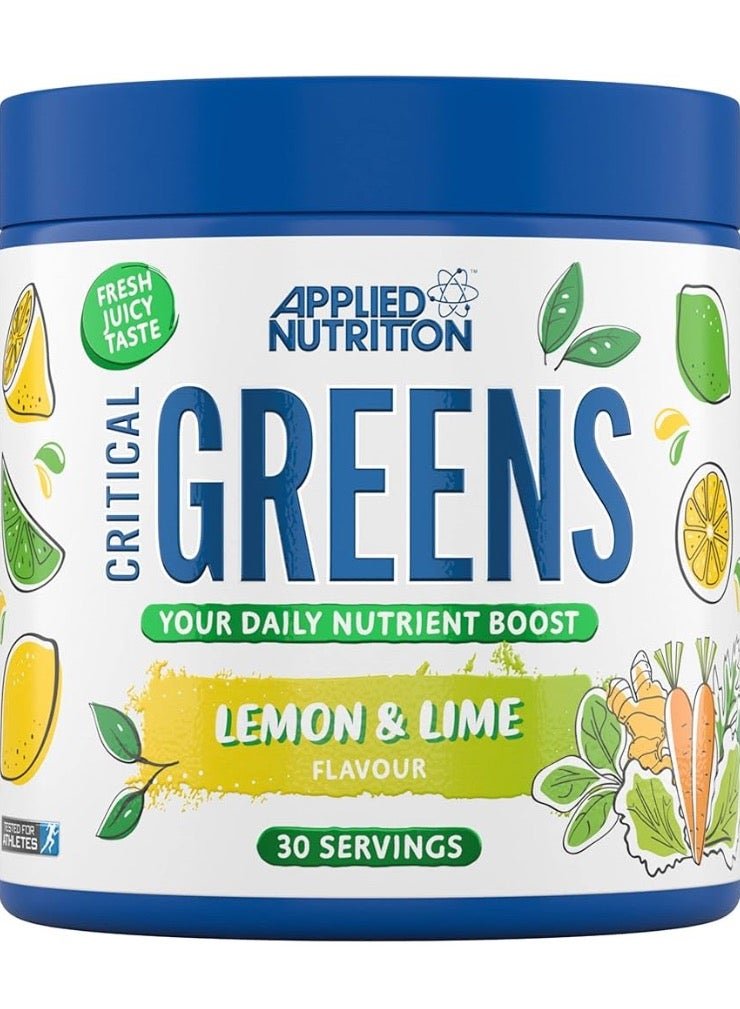 Applied Nutrition Critical Greens Vegan 150g Lemon Lime, 30 servings