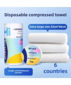 Heinold Disposable Travel Suit Travel Hotel Supplies Individual Packaging Disposable Compressed Towel Bath Towel-Specifications:32 X 66cm Compressed Towel (6/1 Bag)