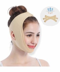 Facial Slimming Strap and Face Lifting Belt Pain-Free Anti-Wrinkle Band for Double Chin Reduction, Breathable and Ultra-Thin Soft V-Mask for a Youthful Contour