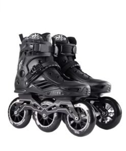 LIMOS Inline Skates 3 Wheels 110mm Roller Skate Blades for Adults Professional Outdoor Speed Skates