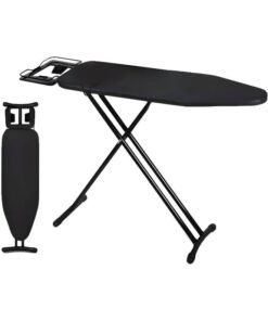 MOMENT Ironing Board 12" X 36" Iron Board, Compact, Portable, And Folding Iron Table With Iron Rest, Heavy Duty Compact, Foldable Ironing Board For Apartment, Iron Holder, Height Adjustable Sturdy Iron