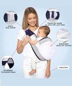 Haidue The baby goes out in front of the waist stool holding carrier, the newborn multi-functional dual-use holding baby artifact free hands