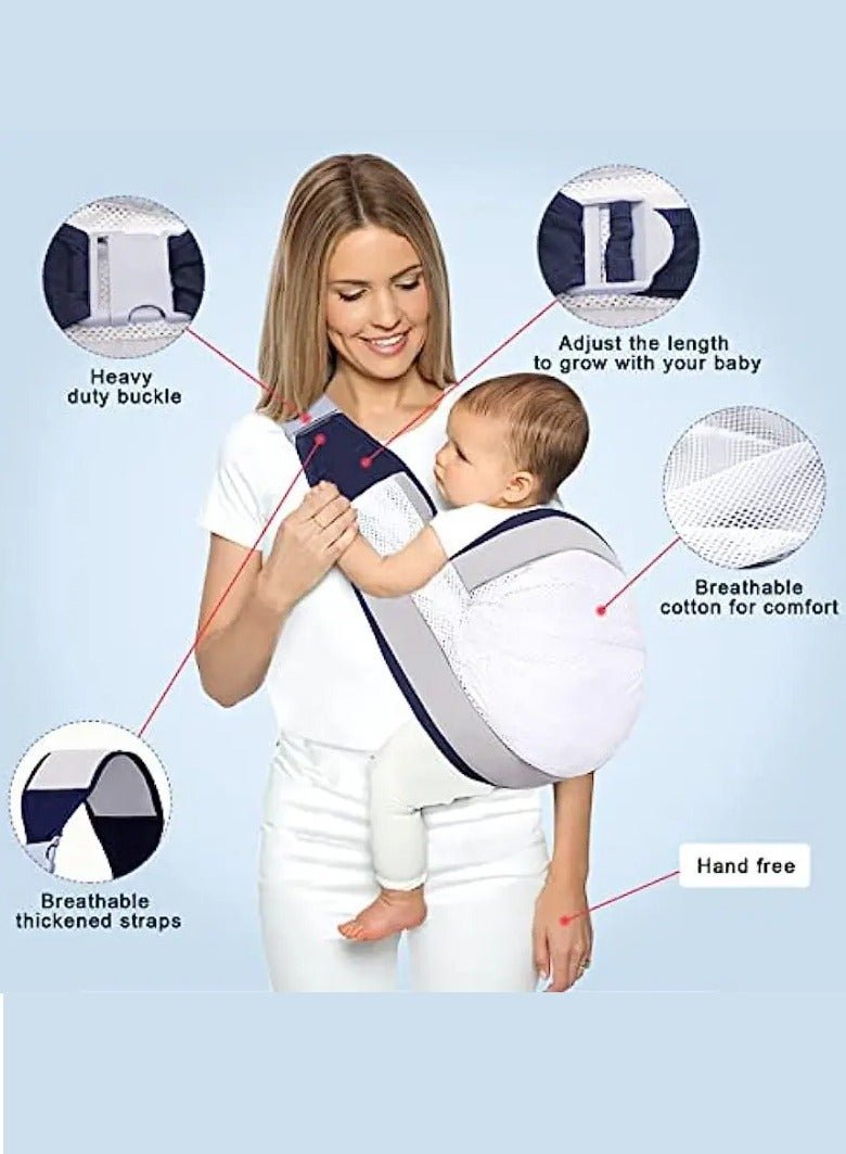 Haidue The baby goes out in front of the waist stool holding carrier, the newborn multi-functional dual-use holding baby artifact free hands