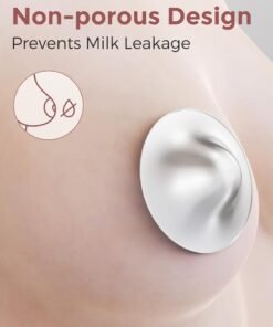 Momcozy 999 Silver Nursing Cups, Hole-Free Design, 999 Silver Nipple Shields, Breastfeeding Essentials, Silver Nipple Shields for Breastfeeding Newborns, Metal Nipple Shields - Image 3