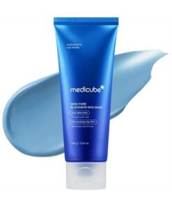 Medicube Zero Pore Blackhead Mud Facial Mask - Skin Cooling And Pore Tightening - 3 Minute Quick Dry Formula With Aha, Bha, Pha, And Pore-Purifying Clay - Korean Face Mask 3.52 Oz