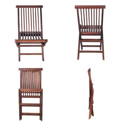 Patio Bistro 2 Chair 1 Table Set - Folding Outdoor Wood Chair And Table Set Folding Dining Table Set For Garden Furniture