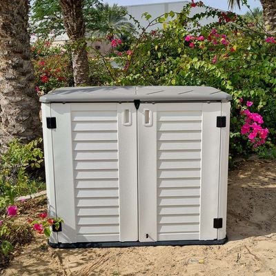 Camel Tough Outdoor Storage Cabinet, Heavy Duty, 964 Litres,Horizontal Shed-HTCCT-630 - Image 2