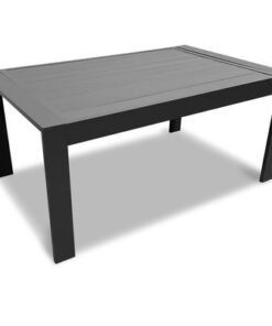 7-Seater Dark Grey Modern Aluminium Outdoor Sofa Set – Elegant, Durable & Comfortable