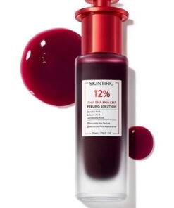 SKINTIFIC 12% AHA BHA PHA LHA Peeling Solution Serum 30ml Whitening Brightening for Dark Spot Acne-prone