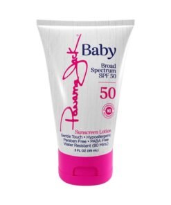 Panama Jack Baby Sunscreen Lotion - SPF 50, Broad Spectrum UVA/UVB Protection, Hypoallergenic Gentle Touch, PABA, Paraben, Gluten & Cruelty Free, Water Resistant (80 Minutes), 3 FL OZ