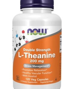 Now Foods Double Strength L-Theanine - 120 Veg Capsules