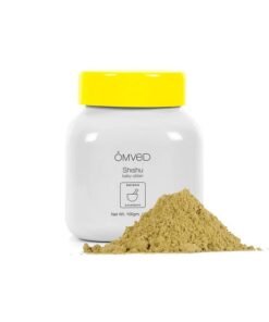 Omved Shishu Baby Ubtan - Ayurvedic Cleansing Bath Powder With 5 Organic Herbs, 100 G
