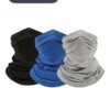 3-Piece Sun UV Protection Face Mask, Breathable Bandana Neck Scarf for Cycling Running
