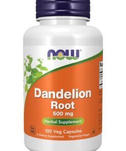 Now Foods Dandelion Root 500 Mg 100 Veg Capsules