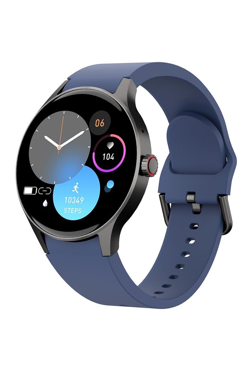 1.43-inch AMOLED Bluetooth-compatible Call Smart Watch Multi-Sports Modes Fitness Bracelet with Health Monitoring Blue