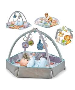 3 In 1 Baby Fitness Mat Playmat Baby Game Mat Baby Activity Gym Newborn Toys