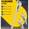Deerma Ultra-Portable Handheld Vacuum Cleaner – Lightweight Design with Powerful Suction, Whisper-Quiet Operation, Advanced HEPA Filtration System, and 3-Layer Sealed Net Filter for Ultimate Cleaning Efficiency 600 W DX700 White