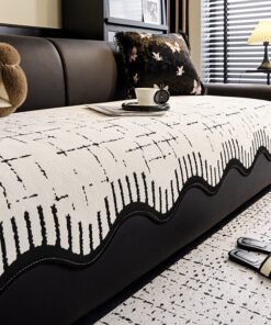 Dopamine Chenille Special-Shaped Sofa Cushion Four-Season Universal High-End One-Piece Straight Row Sitting Cushion