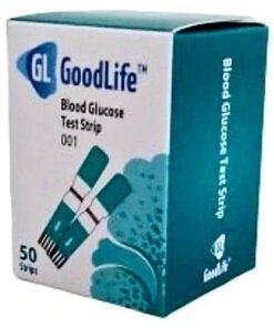 GoodLife Blood Glucose Test Strips 50 Count