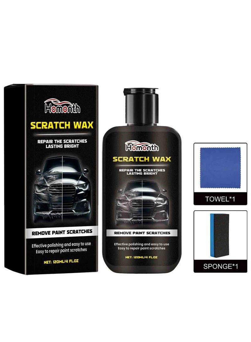 Homonth Scratch Wax: Repair Scratches, Remove Paint Scratches, and Restore Car's Luster