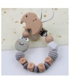 ZCM-HAPPY Baby Eco-Friendly Anti-Drop Pacifier Clip Retaining Chain for Children