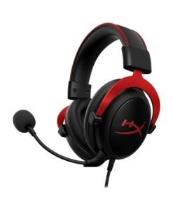 HYPERX Cloud II Gaming Headset for PC And PS4 And Xbox One Nintendo Switch Red Wired