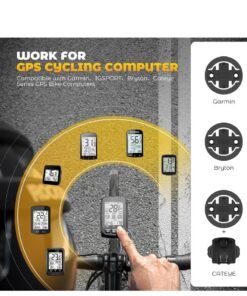 Barakah Bicycle Seat Post Bracket Support, Bike Computer Mount Compatible with Garmin GPS, CNC Aluminum Handlebar 22-35mm Stand Holder - Image 5