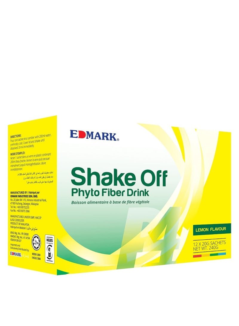 EDMARK Shake Off Phyto Fiber Drink Lemon Flavour