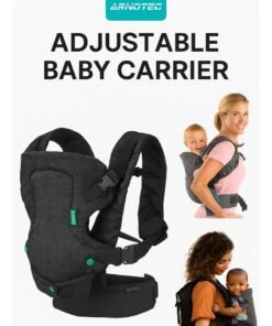 ARNOTEC 4 in 1 Multifunctional and Comfortable Baby Carrier with Secure Buckles and Adjustable Design, Suitable for New - borns to Free Your Hands