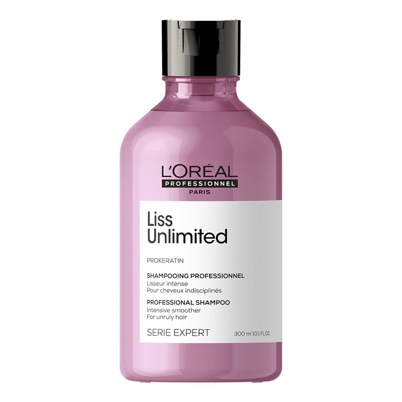 Liss Unlimited shampoo, for rebellious frizzy hair & straightened hair