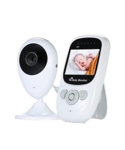 Goolsky 720P HD Pet Camera & Baby Monitor with 2.4inch LCD Screen,2-Way Audio, USB Rechargeable, 1 Camera + 1 Display for Home Security, Pet Monitoring, Modern Design, Durable