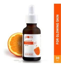 Plum 15% Vitamin C Serum for Face Glow Boost with Mandarin with Pure Ethyl Ascorbic Acid Japanese Mandarin and Kakadu Plum Fragrance-Free 30 ml