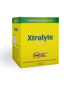 Xtralyte ORS Oral Rehydration Salt 10 Sachets 21G Lime Electrolyte Powder