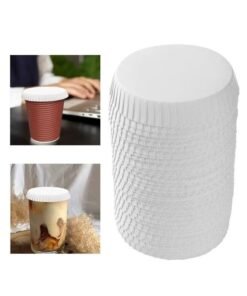 50pcs Disposable Paper Cup Covers