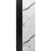 ALWASIT HOME 1 Door Wooden Wardrobe Cabinet Cupboard With Door & Drawer Lock Keys Engineered Wood Perfect Modern Stylish Heavy Duty Color Wenge Marble
