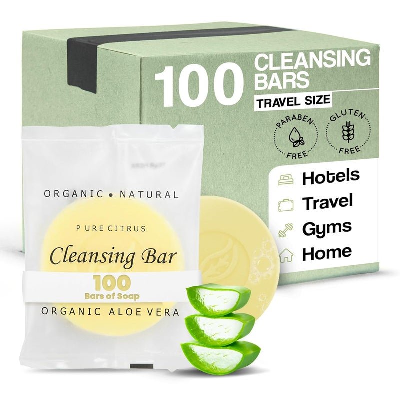 Desert Breeze Cleansing Bar Soap Travel Size Hotel Amenities 05 oz Case of 100